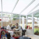 Lean-to upvc conservatory