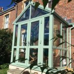 Small uPVC conservatory